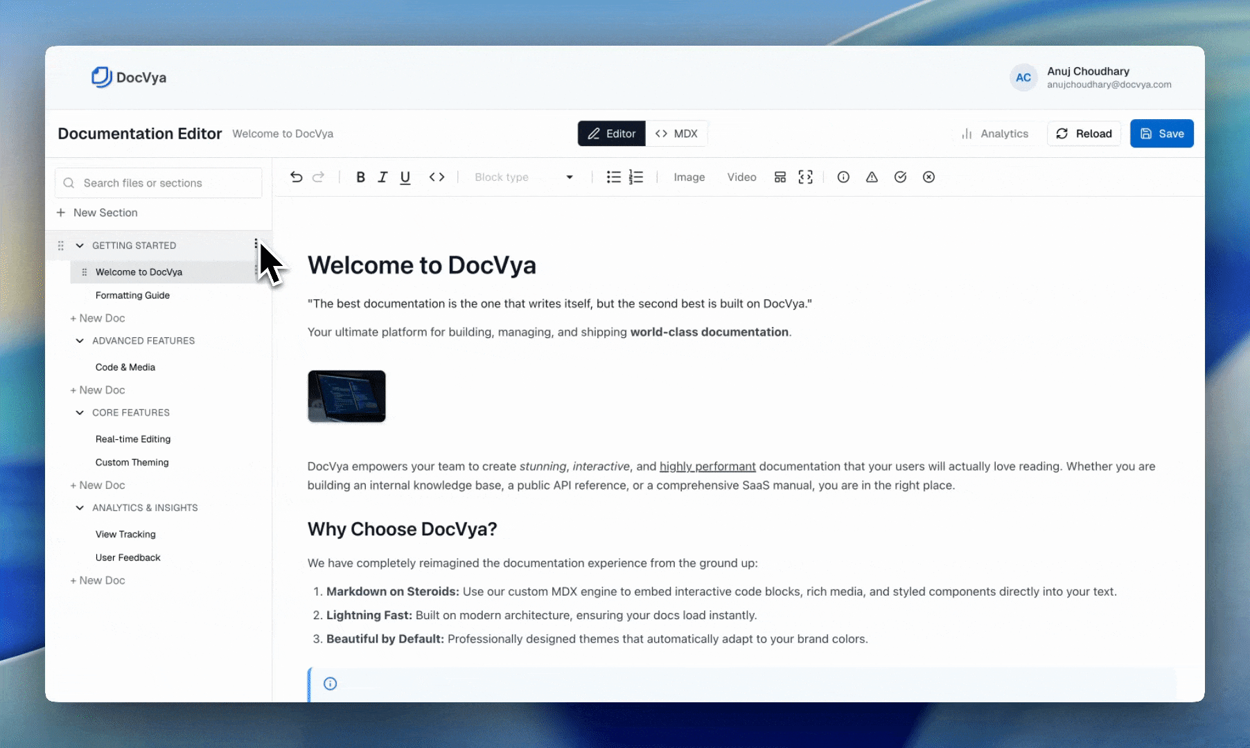 Your Docs Update Automatically demonstration